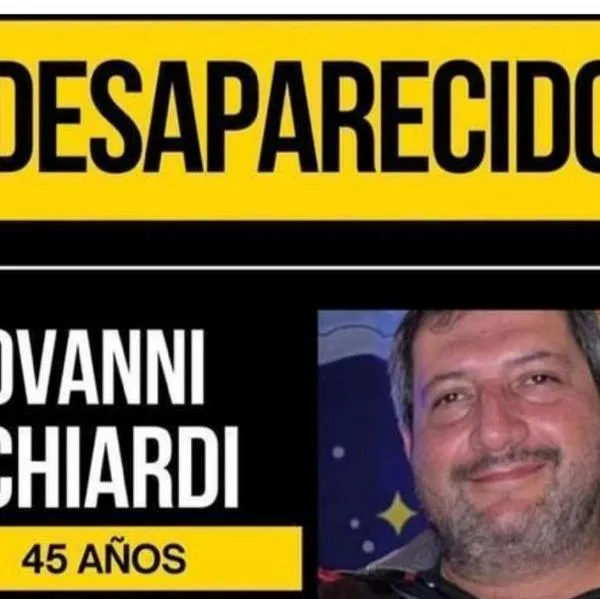 Apareció en Giovanni D'achiardi: hombre que era buscado por toda Bogotá. Lo encontraron en un conjunto residencial del municipio de Chía. 