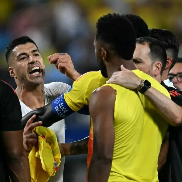 ¿Luis Suárez intentó morder a Miguel Borja?: un video lo dice todo y es viral