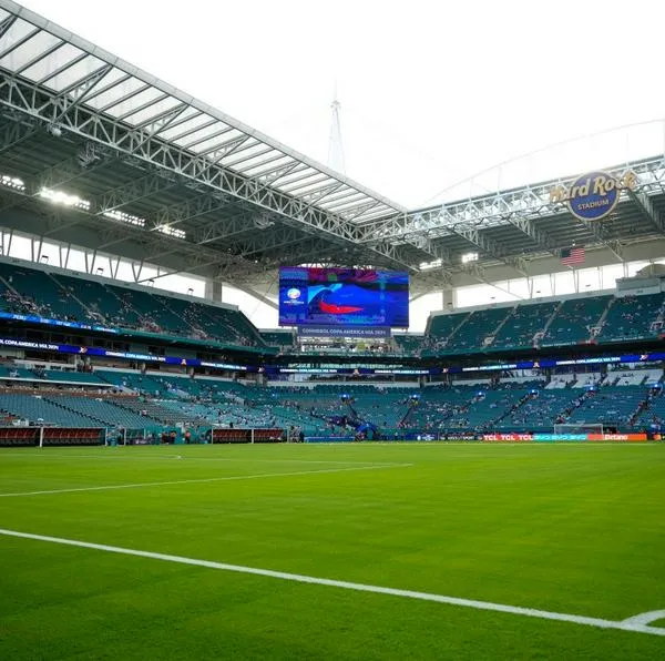 El Hard Rock Stadium de Miami, donde se jugará la final de la Copa América 2024.