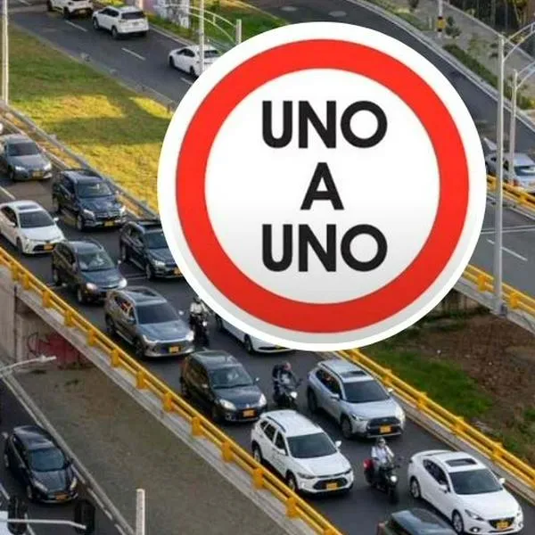 Foto de carretera y señal, en nota de qué significa la de uno a uno en Colombia: es clave para no tener problema