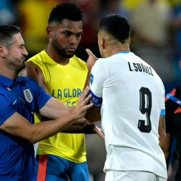 Luis Suárez explicó por qué se peleó con Miguel Borja tras la semifinal de la Copa América
