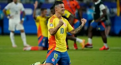 Foto de James Rodríguez, en nota de qué estudio el jugador afuera del fútbol, en qué universidad y más detalles