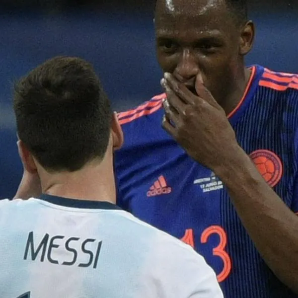 Pelea entre Messi y Yerry Mina que revivirá en Argentina-Colombia