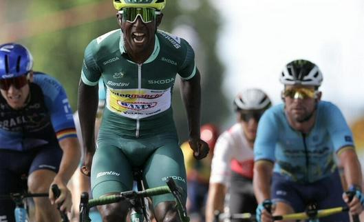 Tour de Francia: el eritreo Biniam Girmay logra una tercera victoria