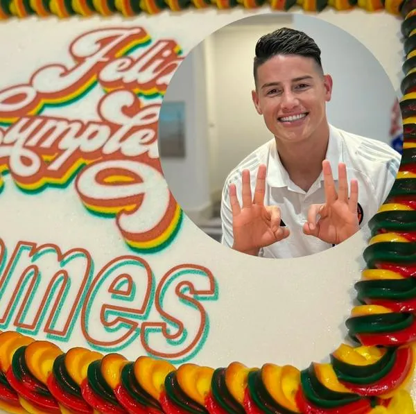 James Rodríguez celebró su cumpleaños junto a sus hijos.