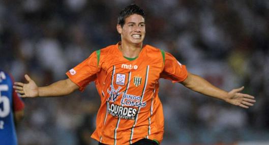 Foto de James Rodríguez, en nota de cuánto costaba el jugador cuando tenía 17 años.