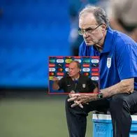 Marcelo Bielsa, furioso por falta de seguridad para familiares de Uruguay contra Colombia