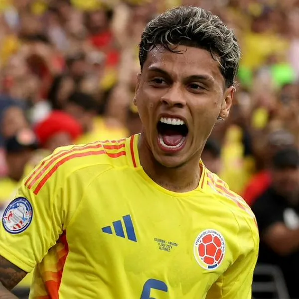 Richard Ríos, de la Selección Colombia, y el error en uno de sus tatuajes-
