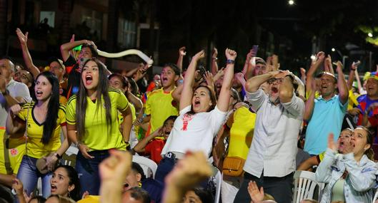 Hinchas de Colombia