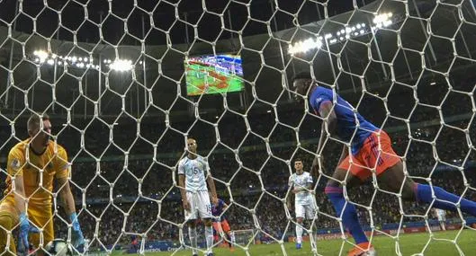 Colombia derrotó a Argentina en la Copa América de 2019. 