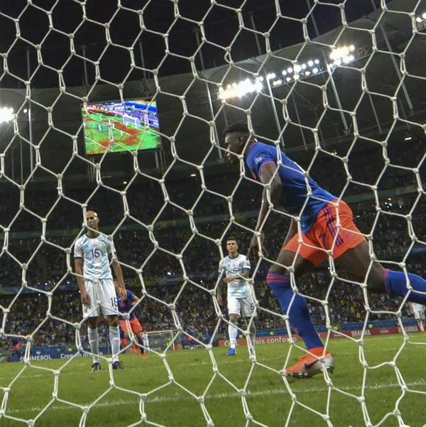 Colombia derrotó a Argentina en la Copa América de 2019. 