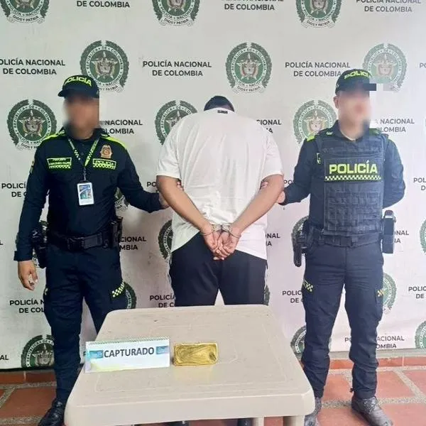 Capturado con lingote de oro en el zapato en Chocó
