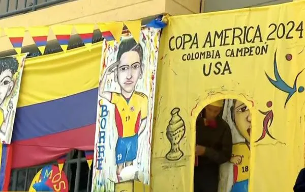 Emoción desbordante: en Soledad, una casa se viste de la tricolor para la Copa América