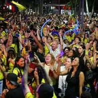 Así fue el banderazo en la ciudad de Miami.
