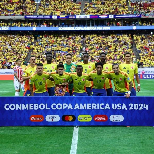 Alineación titular de Colombia para jugar contra Argentina.