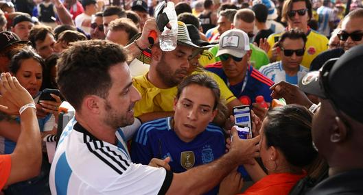 Dos futbolistas de Argentina y Colombia debieron salir por sus familias en medio de los desmanes del estadio Hard Rock 