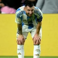 Así le quedó el tobillo a Lionel Messi luego de salir lesionado; impactante imagen