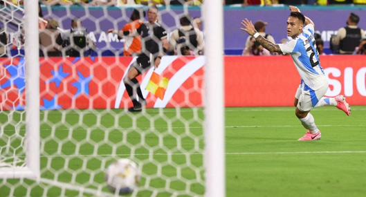 Lautaro Martínez y el gol que puso punto final al sueño de Colombia, en la Copa América