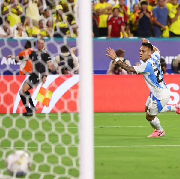 Lautaro Martínez y el gol que puso punto final al sueño de Colombia, en la Copa América