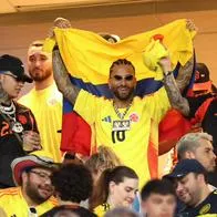 Argentinos le sacaron la piedra a Maluma en la final de la Copa América; hubo pelea