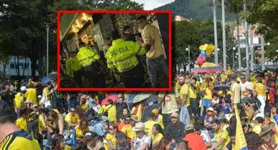 Reportan riñas entre hinchas en Bogotá tras subcampeonato de Colombia en la Copa América