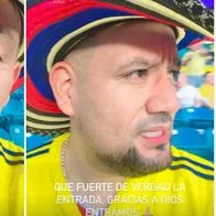 A hija de Raúl Gasca "la golpearon" en Colombia vs. Argentina; vivieron momentos de pánico
