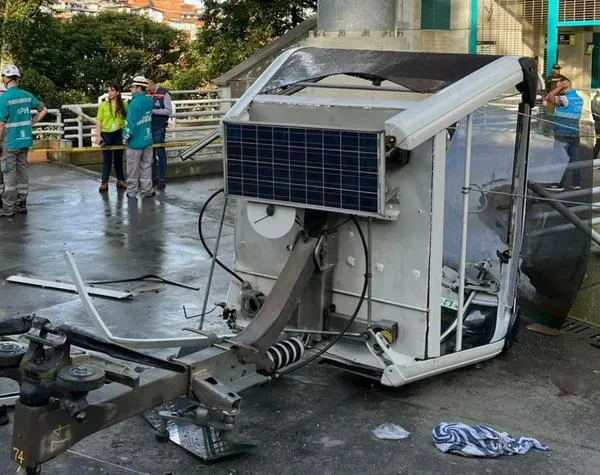 Expectativa por anuncio de apertura del Metrocable donde hubo accidente de cabina en Medellín