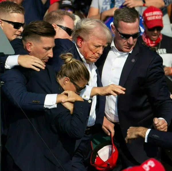 Donald Trump asegura estar "vivo de milagro" después del atentado en Pensilvania