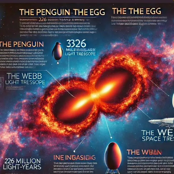 Telescopio Espacial James Webb Capta Fusión Galáctica