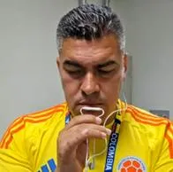 [Video] “No levantamos un hijue… trofeo”: Eduardo Luis, desatado por derrota de Colombia