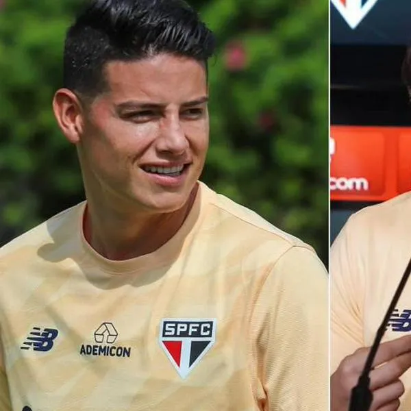 São Paulo se acordó de James Rodríguez y lo felicitó por su desempeño con Colombia en la Copa América