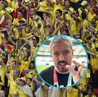 "No tienen cultura futbolera": Carrozza se volvió a despachar contra Colombia por la final