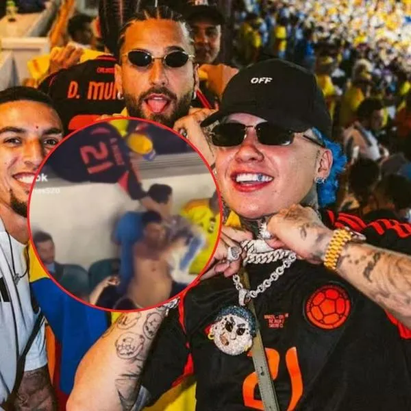 Blessd se pronunció tras polémica por video con hincha y respuesta de un jugador