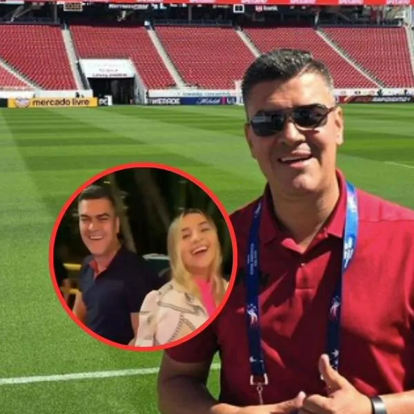 Eduardo Luis y su hija, Valeria López