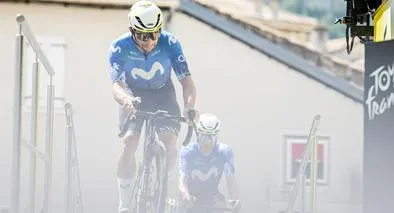 Fernando Gaviria se retiró del Tour de Francia 2024.