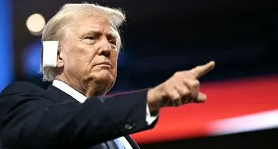 Donald Trump, cuyo atentado fue puesto en duda