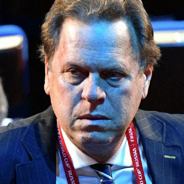 Ramón Jesurún, presidente de la FCF arrestado en EE. UU. durante la final de la Copa América. La Dimayor le envió respaldo