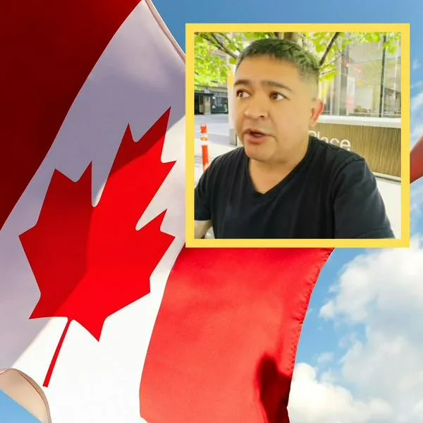 'Tiktoker' colombiano en Canadá criticó a quienes creen valientes a migrantes