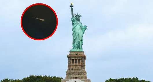 Nasa informó sobre meteorito que pasó cerca de la Estatua de la Libertad en Estados Unidos: detalles