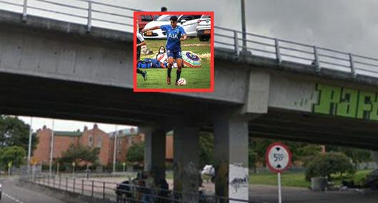 Deportista en Bogotá vivió trágico momento al ser robado y lanzado desde el puente de la 153 en Bogotá. Le quitaron todo. 
