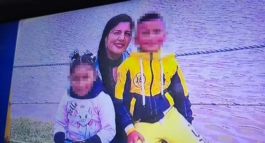 Extraña desaparición de mujer y sus dos hijos en Bogotá. Vecinos dice que se perdió hace 4 días y que estaba amenazada. 