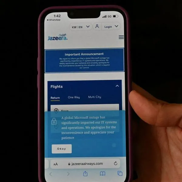 Microsoft sufre caída hoy y hay problemas en aeropuertos, en bancos, bolsas de valores y otras empresas este 19 de julio de 2024.