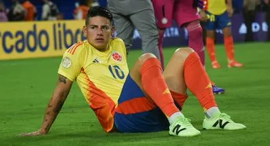 James Rodríguez, con futuro incierto en Sao Paulo.
