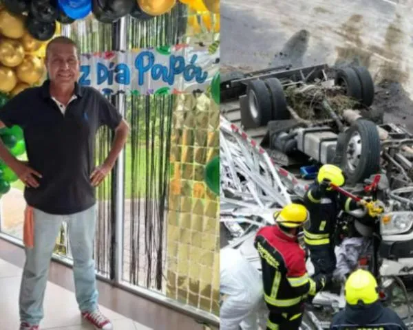 Él era Adolfo, el conductor que murió cuando intentó frenar en una rampa que no sirvió de nada 