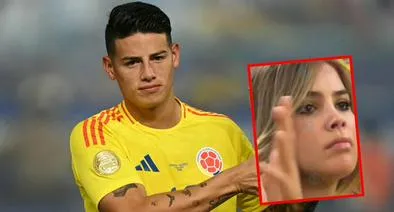 Revelan video de quien sería la nueva novia de James: la pillaron en final de Copa América