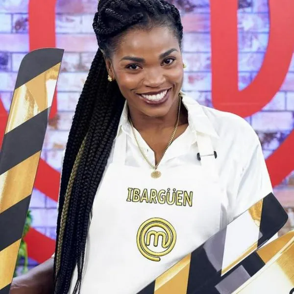 Caterine Ibargüen y Roberto Cano se agarraron en 'Masterchef' en prueba de hoy