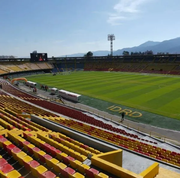 Cancha de El Campín, a propósito de lo que dijo el IDRD sobre el estado del terreno de juego en el partido de Millonarios vs. Bucaramanga