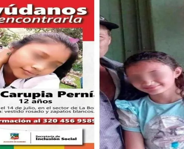 2 niñas están desaparecidas en Antioquia: hay circunstancias extrañas en el caso