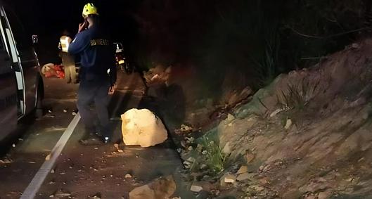 Emergencia en la vía Sincelejo-Toluviejo: tres heridos por derrumbe