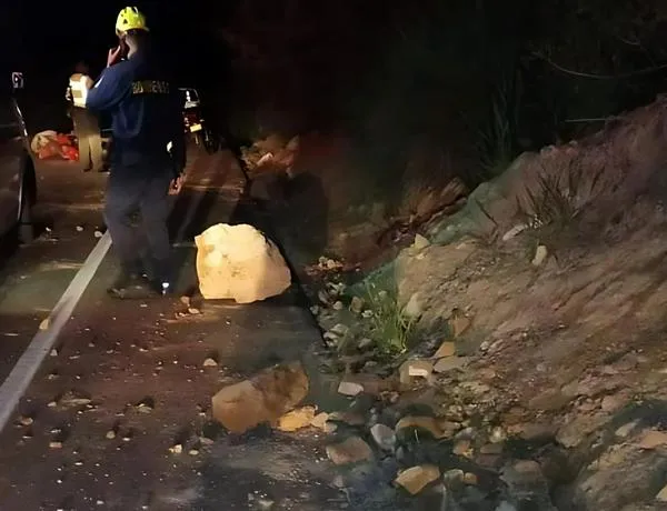 Emergencia en la vía Sincelejo-Toluviejo: tres heridos por derrumbe